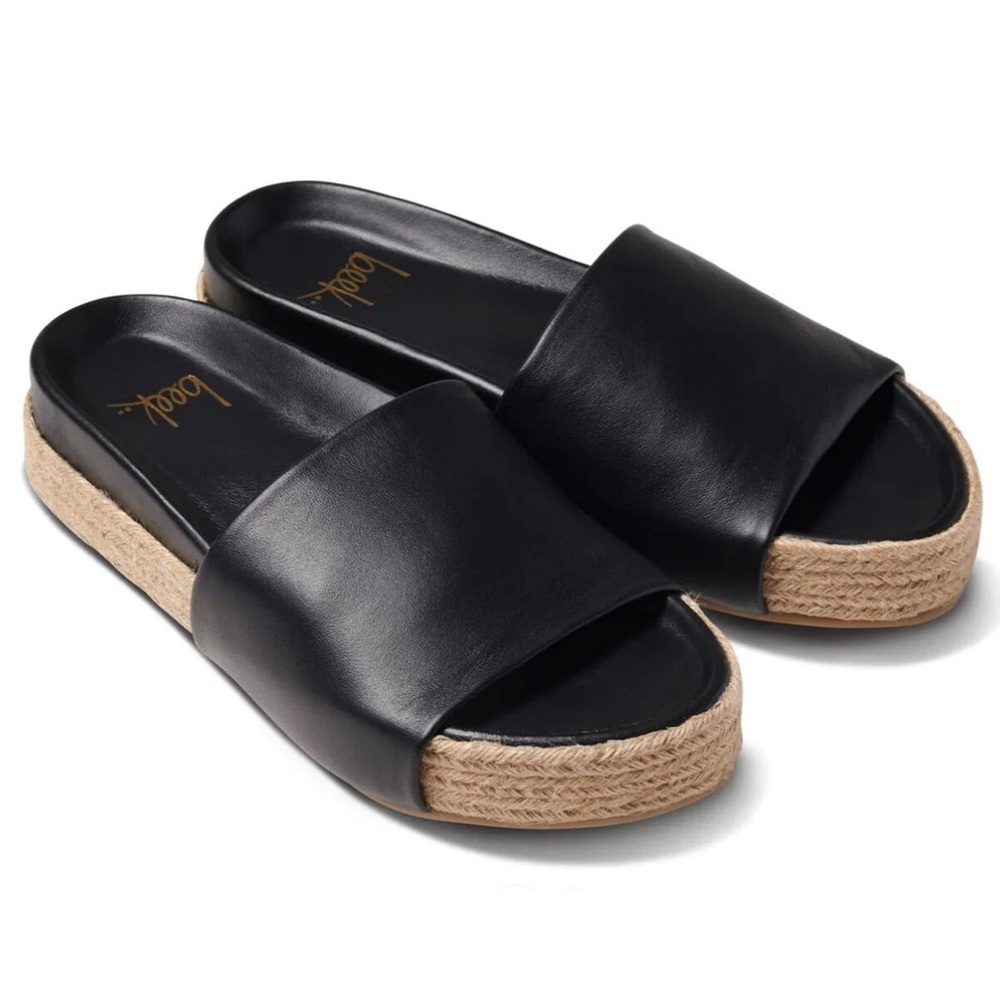Beek Pelican Jute Platform Sandals, SIZE 9